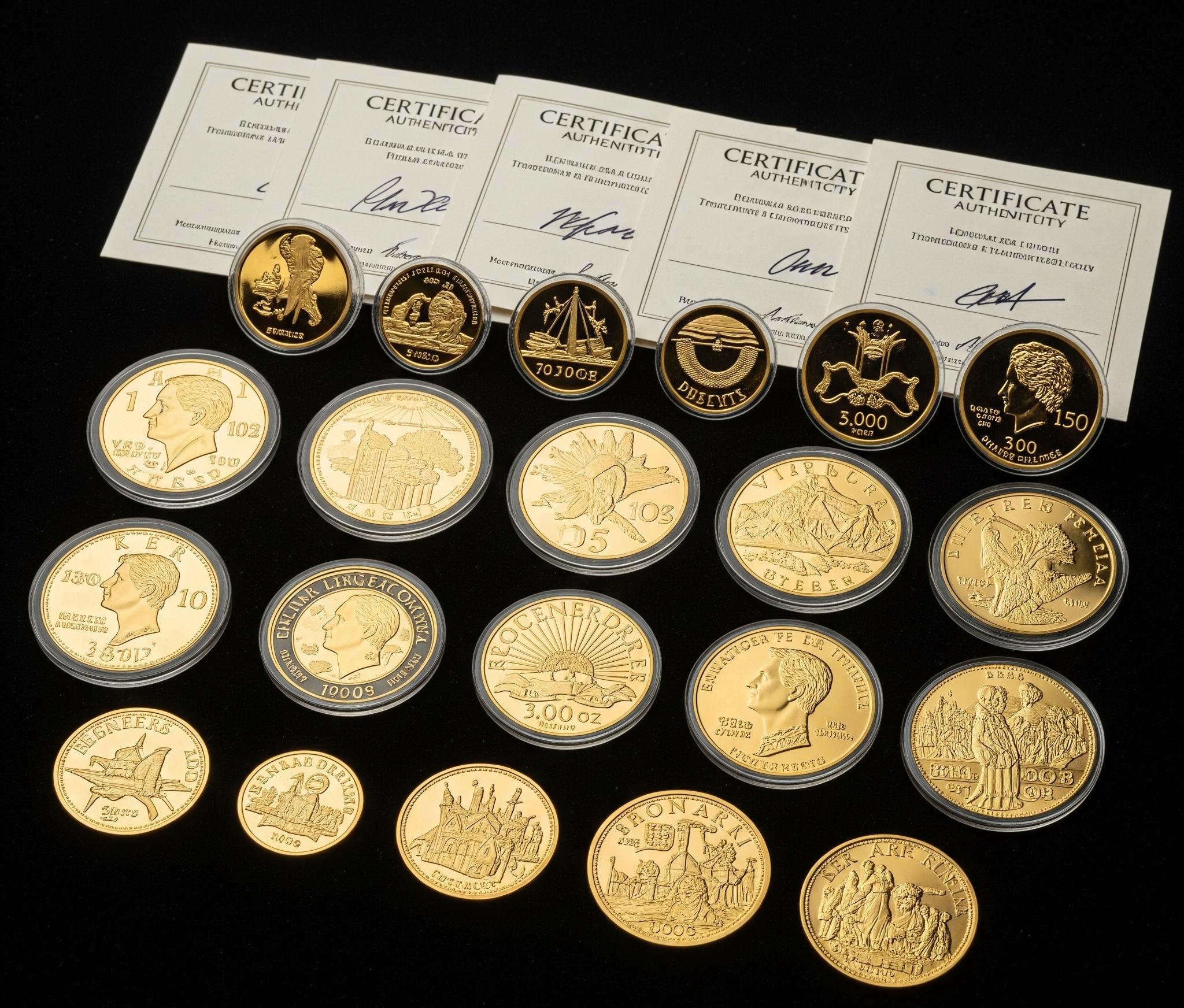 Gold Coins and Rounds